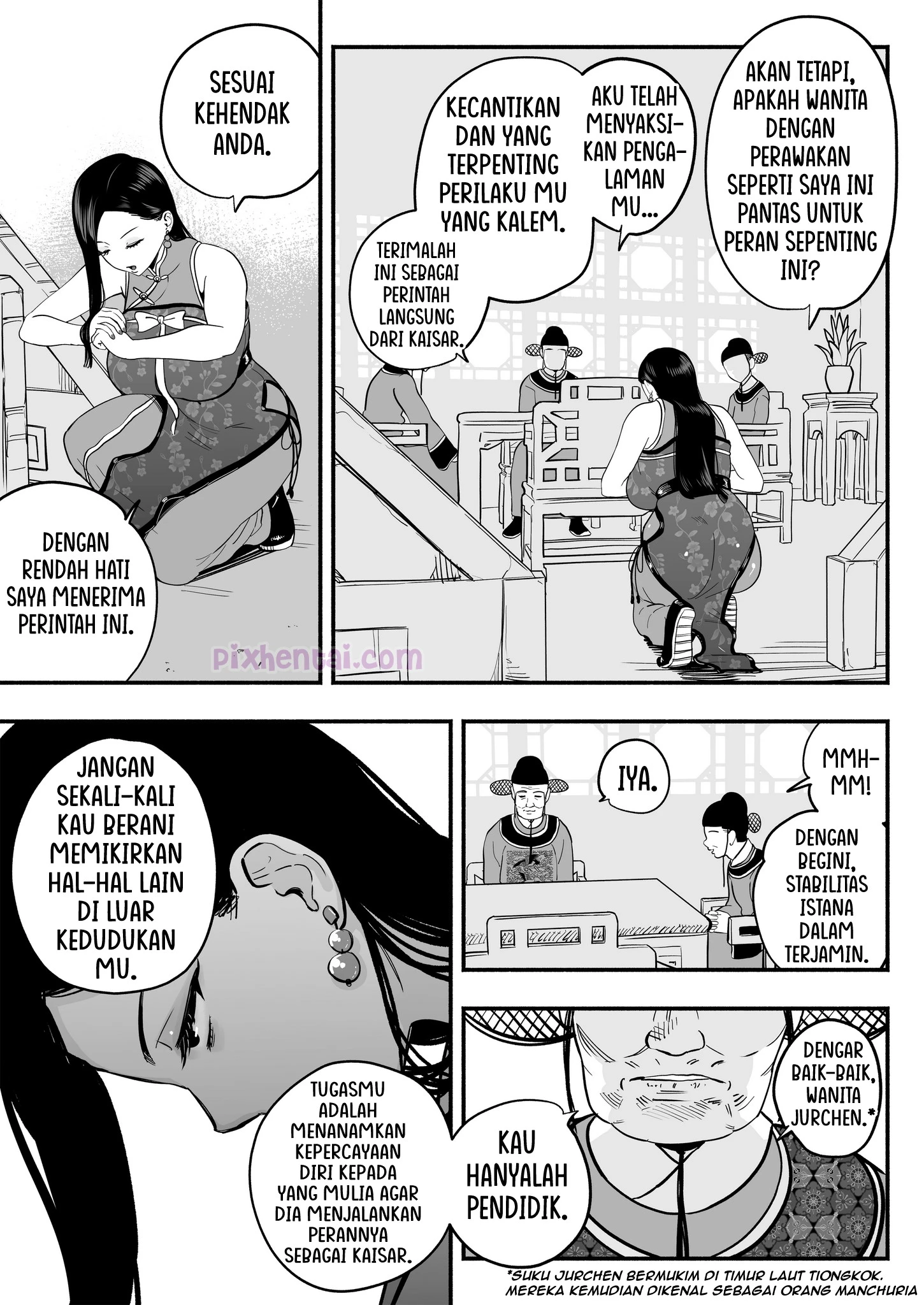 Komik hentai xxx manga sex bokep Koutei no Shinanyaku Kuuru na Kyuujo no Fudeoroshi Kozukuri Shidou 14